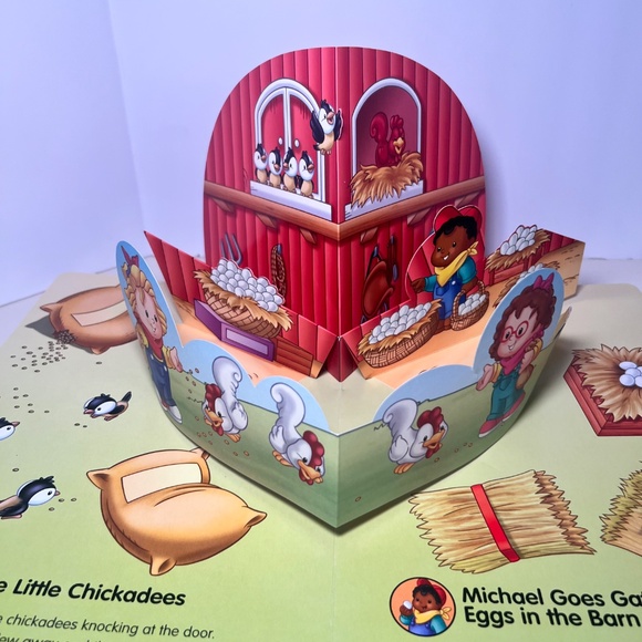 Vintage Fisher Price Little people Farm Pop Up Book With Sounds WORKING Eddie - Picture 4 of 8